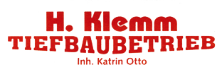 Tiefbau Klemm - Tiefbaubetrieb in Werdau